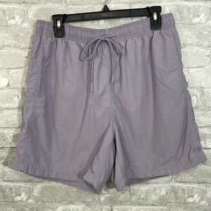 Standard Cloth Lavender Nylon Swim Shorts